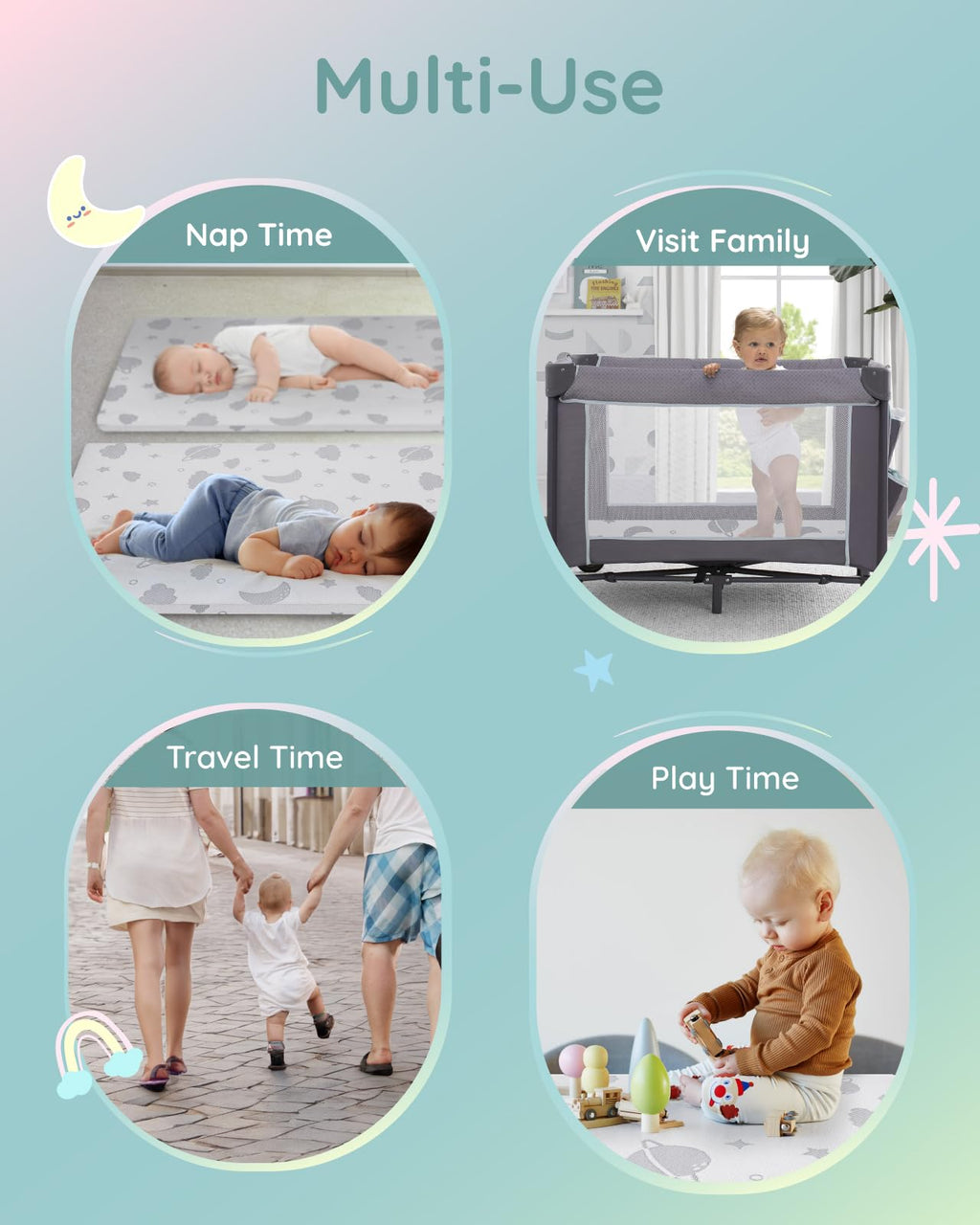 Portable Playpen Mattress K5114