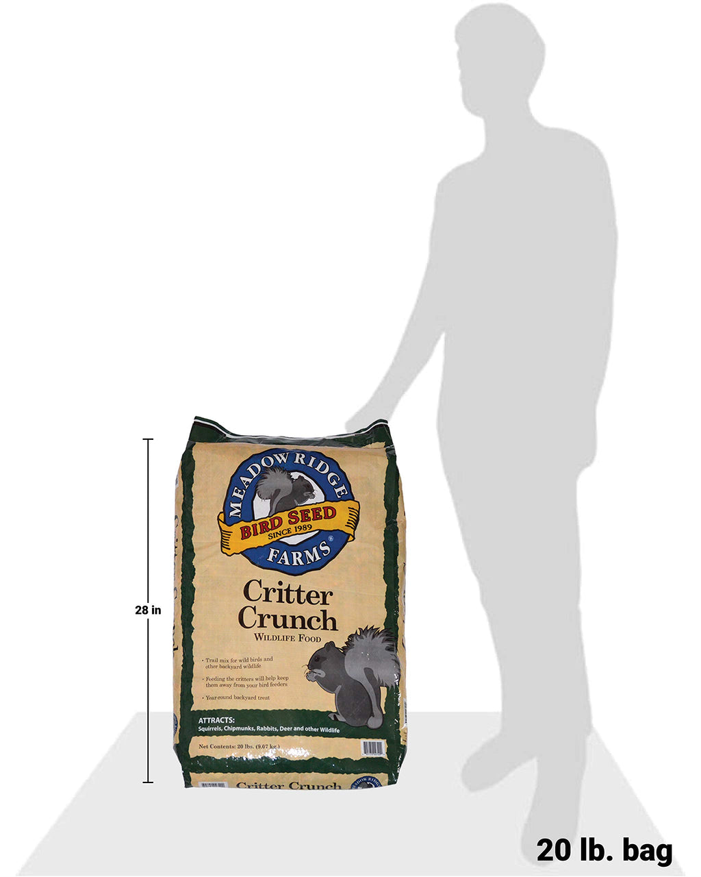 Wildlife and Wild Bird Food, 20-Pound Bag M859