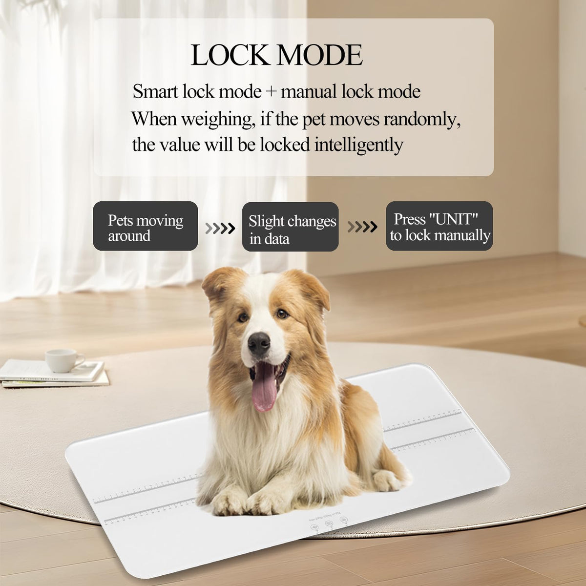Digital Pet Scale, Baby Scale White J658