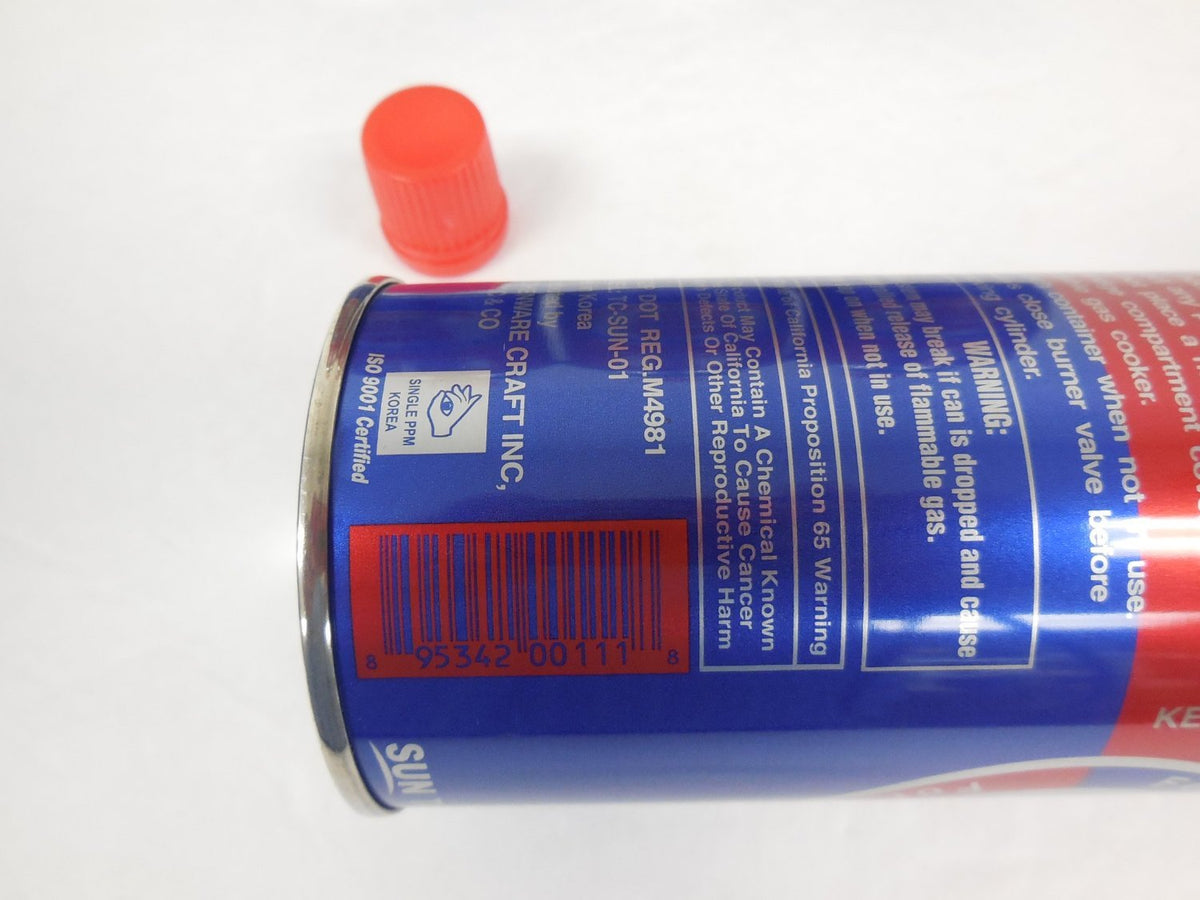 3 Pack 8oz Butane Fuel Can Cartridge G890
