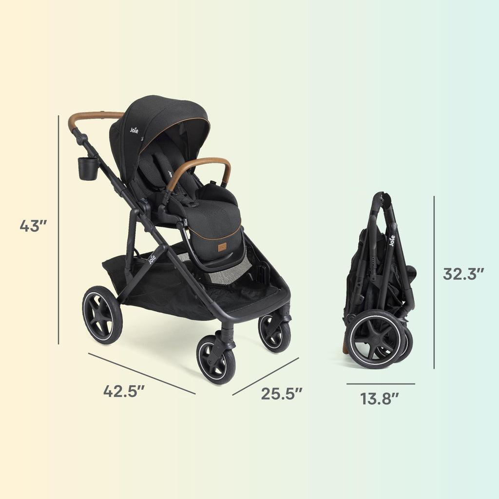Convertible Single-to-Double Stroller & Travel System F921714