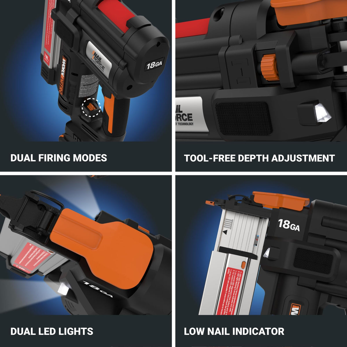 Cordless Brad Nailer 20V 18GA V752