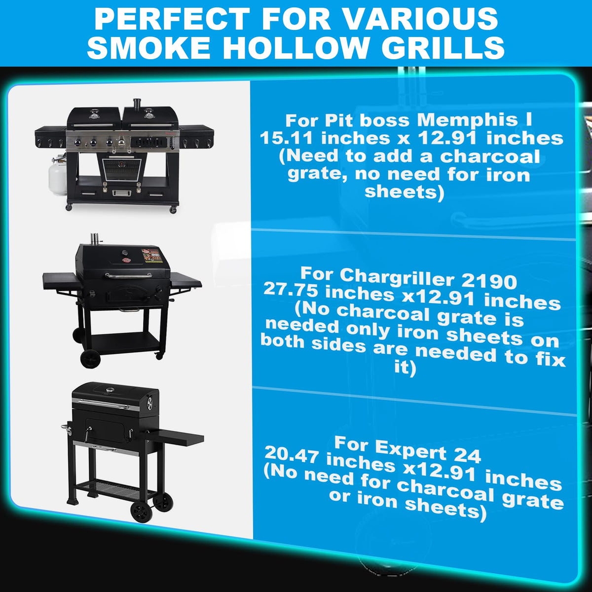 Charcoal Grill Basket Pan Replacement Parts Q981949