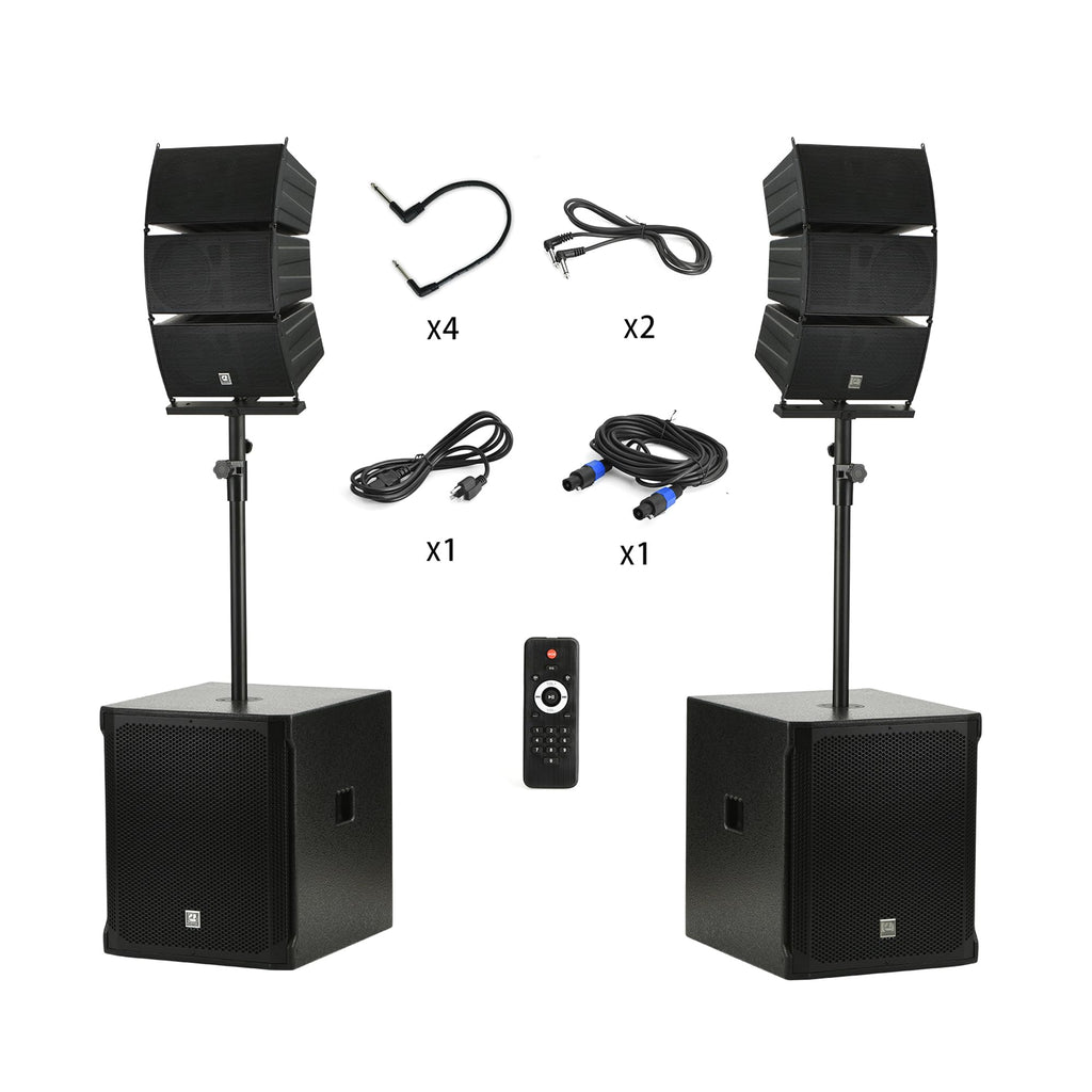 8000W Active Line Array PA System Z551