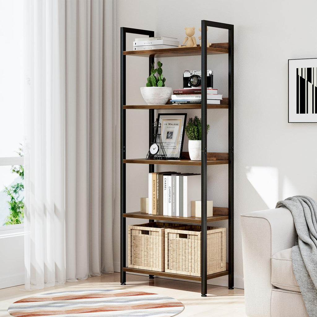 5 Tier Freestanding Bookshelf X7014