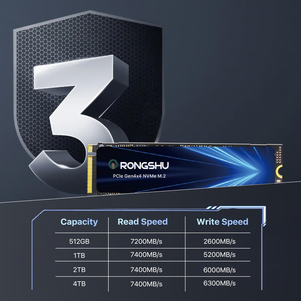 1TB NVMe M.2 PCIe4.0 Internal SSD G840