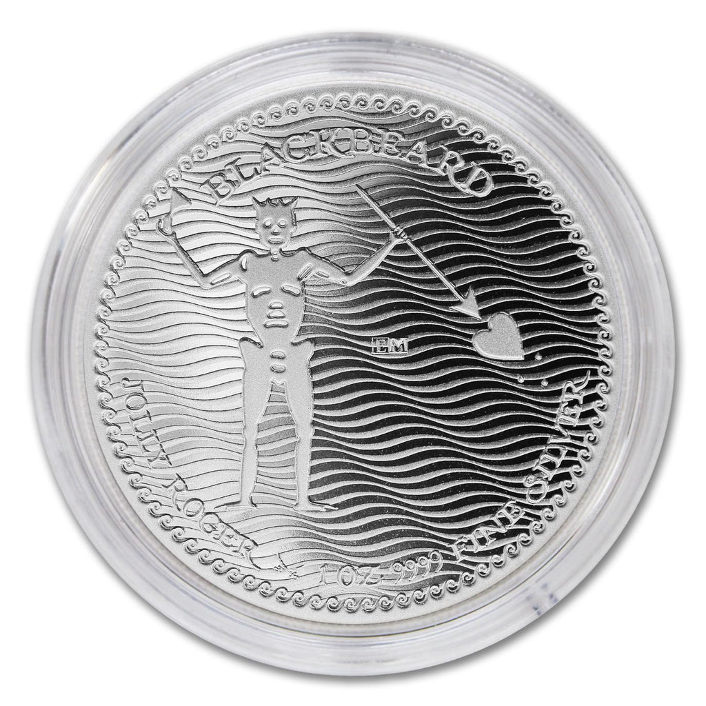 1 oz Silver Blackbeard J4116