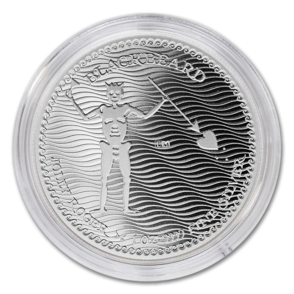 1 oz Silver Blackbeard J4116