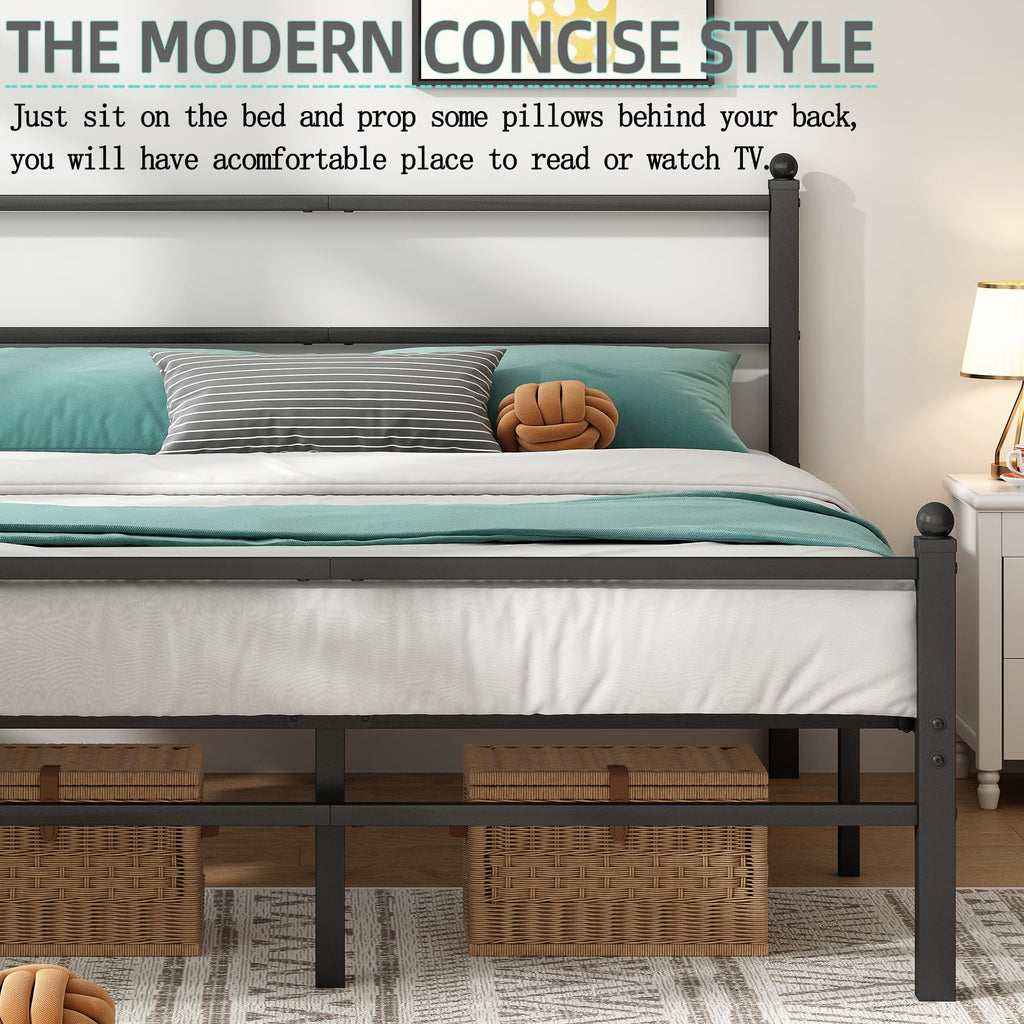 Black Full Size Bed Frame D183371