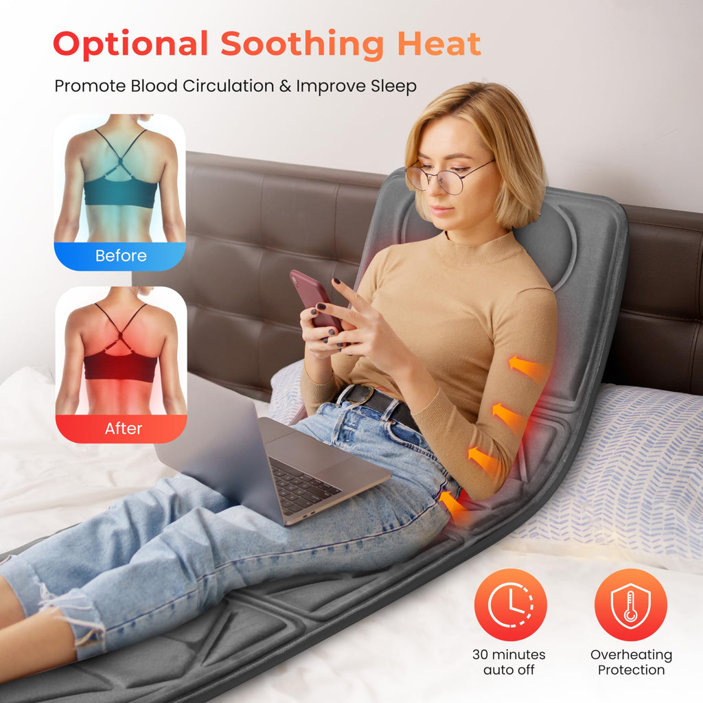 Full Body Massage Mat with Heat N344181