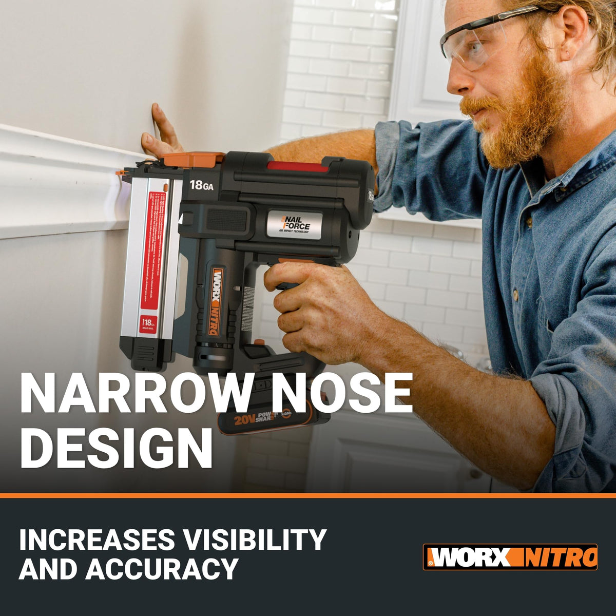 Cordless Brad Nailer 20V 18GA V752