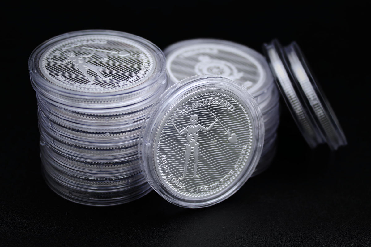 1 oz Silver Blackbeard J4116