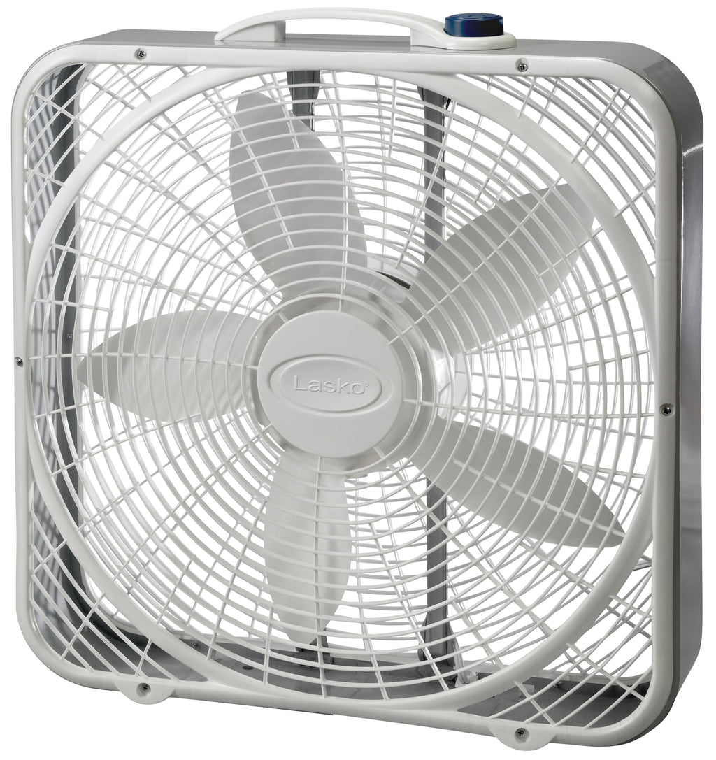 20 Inch 3-Speed White Box Fan O226