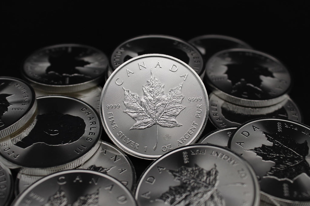 1 oz Silver Canadian Maple Leaf Y836