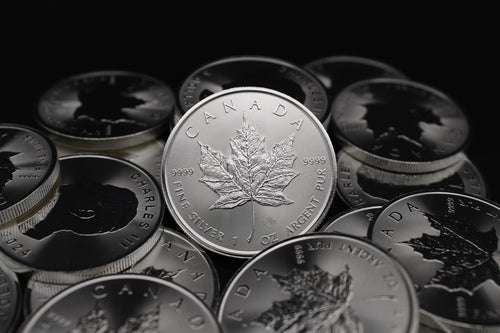 1 oz Silver Canadian Maple Leaf Y836