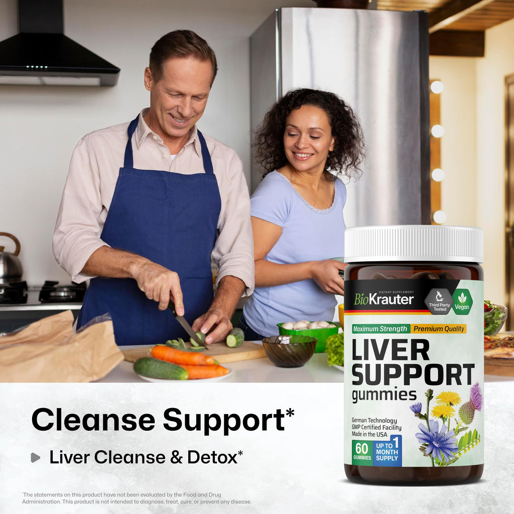 Liver Detox with Vitamin C & Milk Thistle, 60 Gummies G272