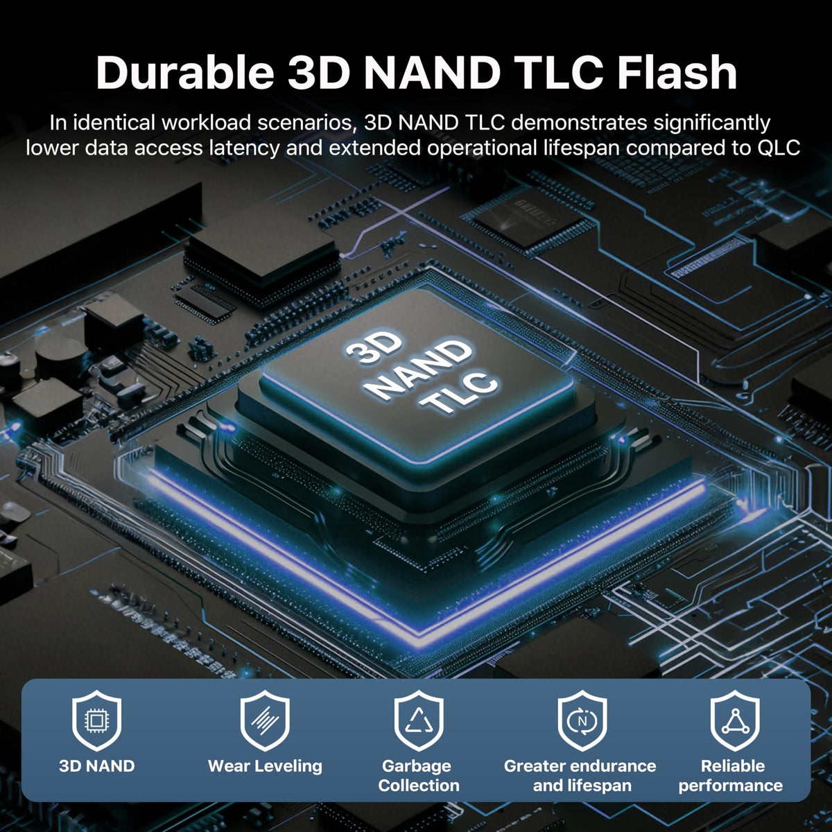 1TB NVMe M.2 PCIe4.0 Internal SSD G840