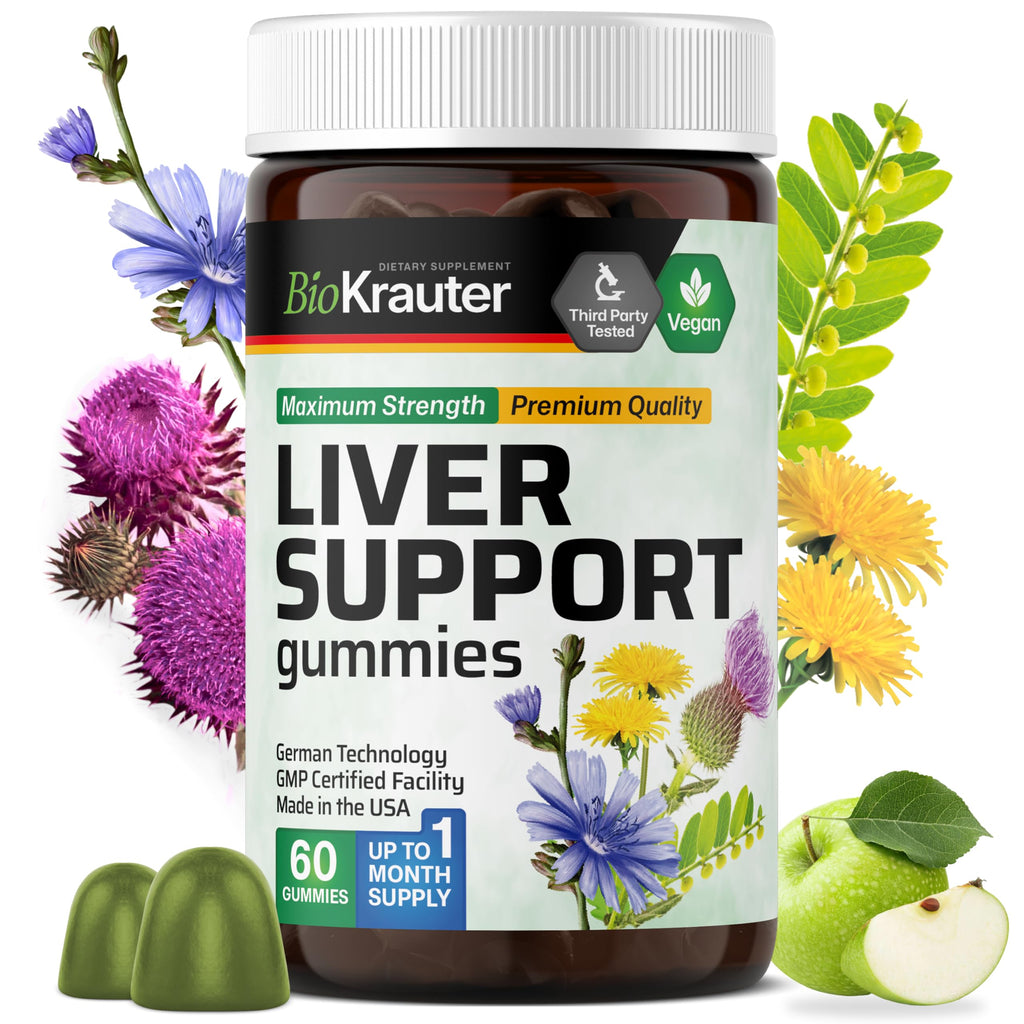 Liver Detox with Vitamin C & Milk Thistle, 60 Gummies G272