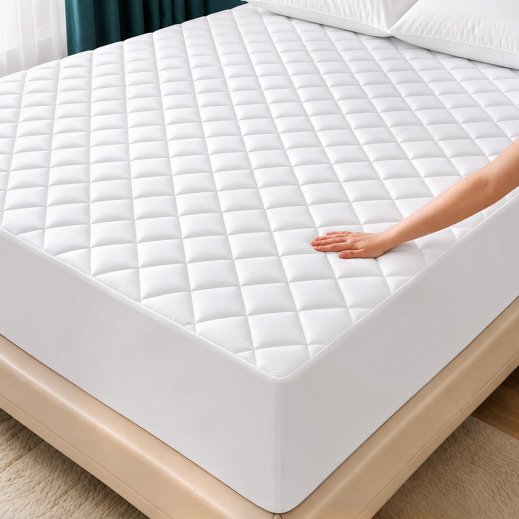 Quilted Mattress Pad with 16" Deep Pocket H9319