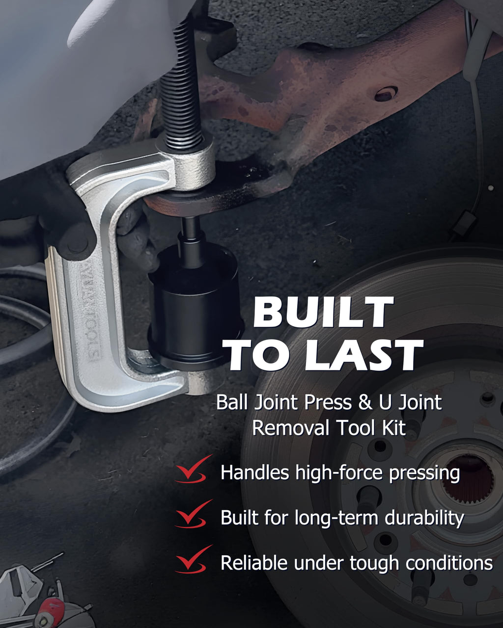Ball Joint Press & U Joint Removal Tool Kit S34744