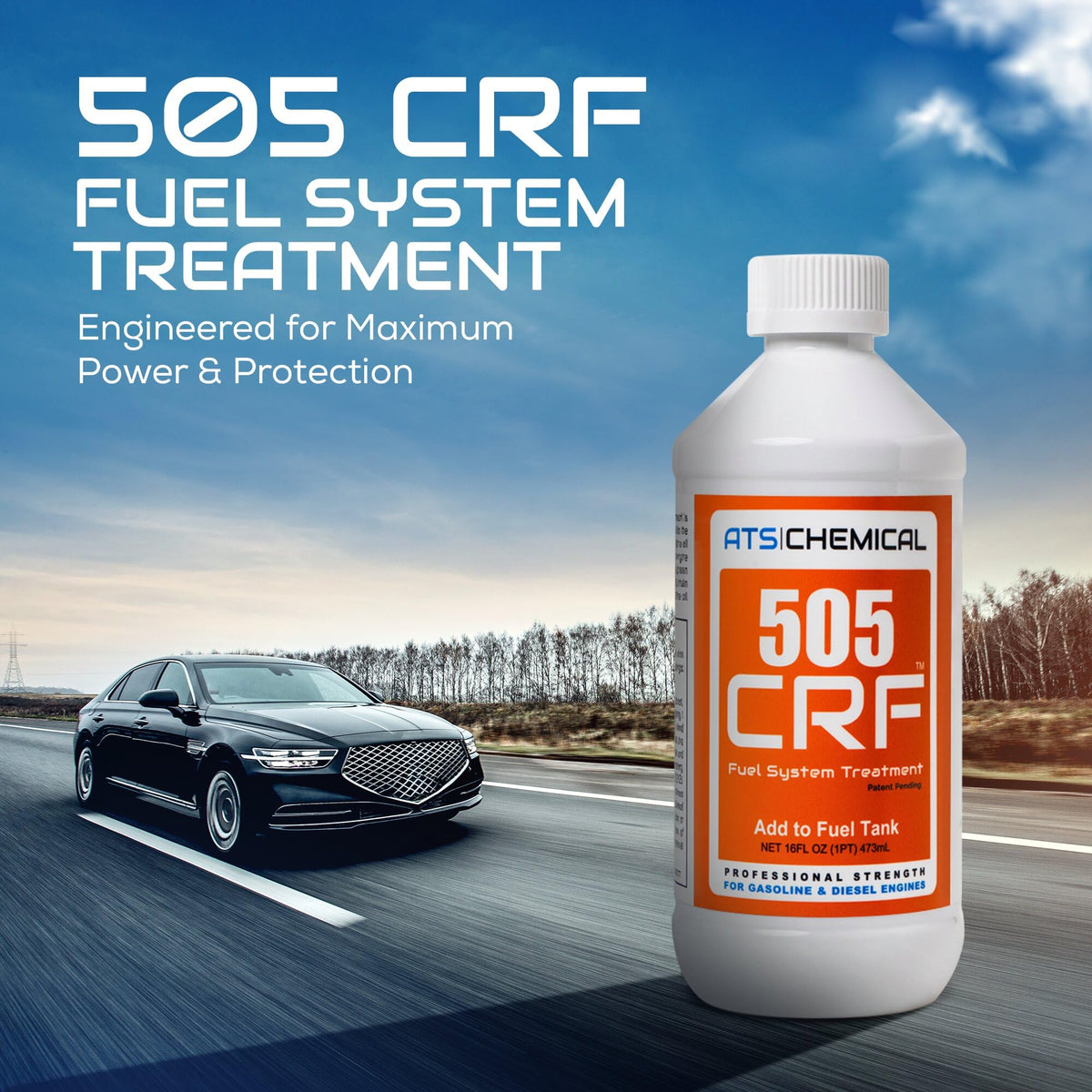 16 oz Fuel System Treatment Carbon Injector Cleaner C5129