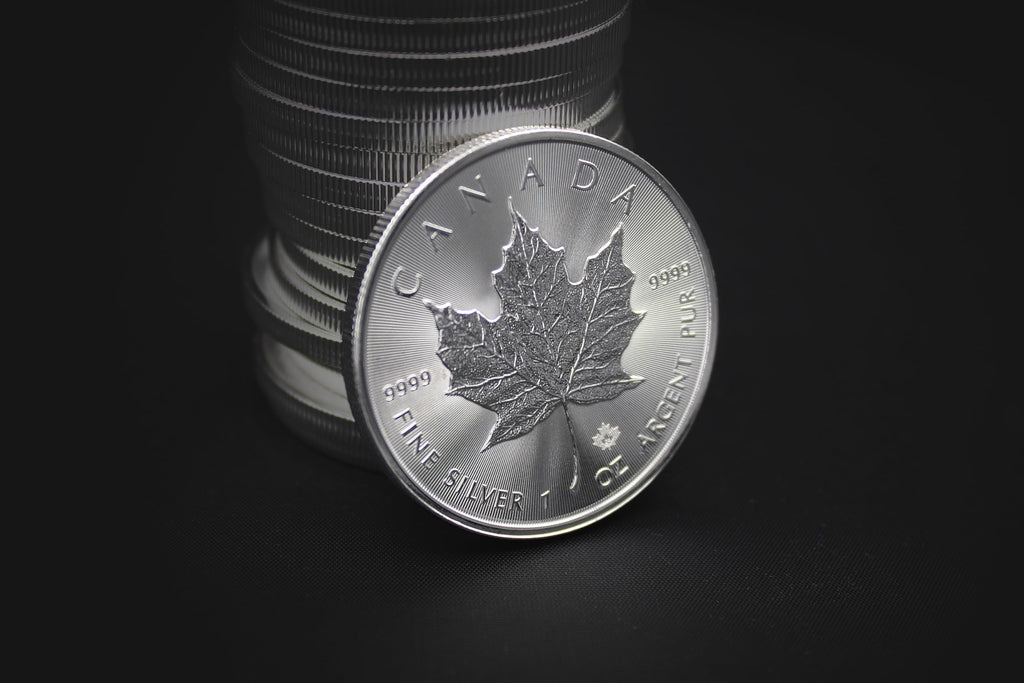 1 oz Silver Canadian Maple Leaf Y836