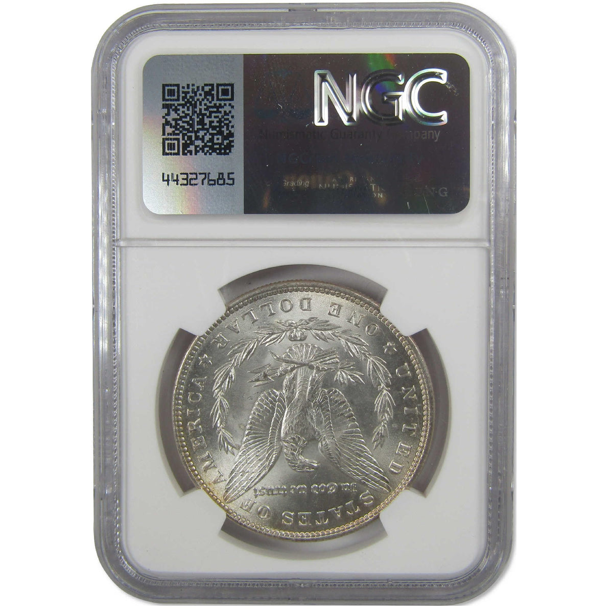 Morgan Silver Dollar MS 63 Uncirculated $1 Coin S3481