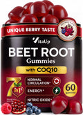 Beet Root Gummies with CoQ10, Grape Seed, Vitamin C, B12 & B3 S969