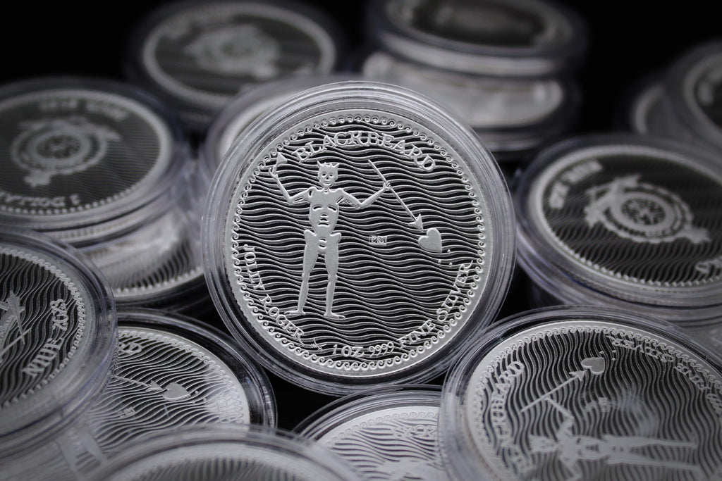 1 oz Silver Blackbeard J4116