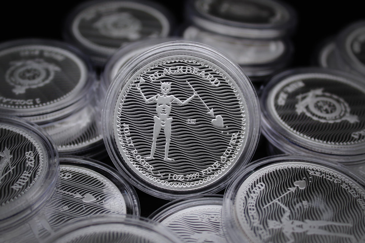 1 oz Silver Blackbeard J4116