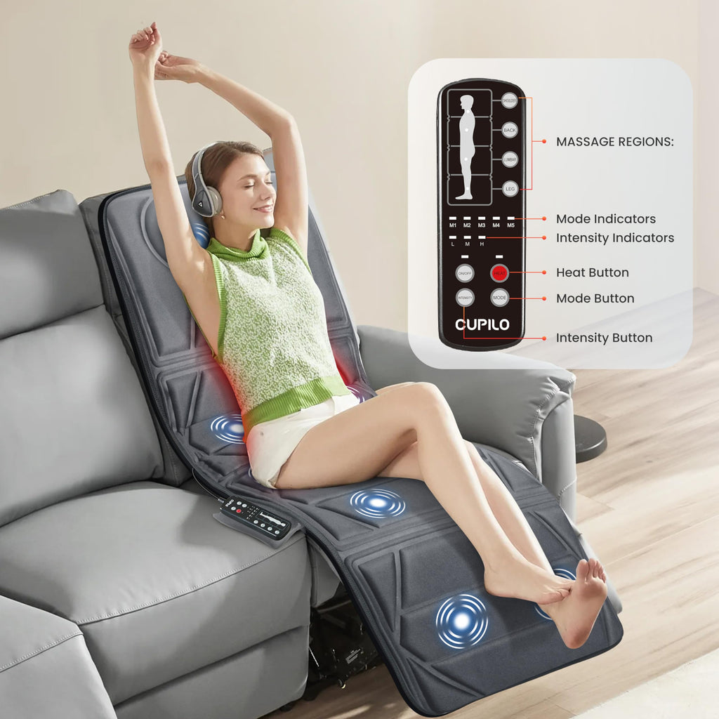 Full Body Massage Mat with Heat N344181
