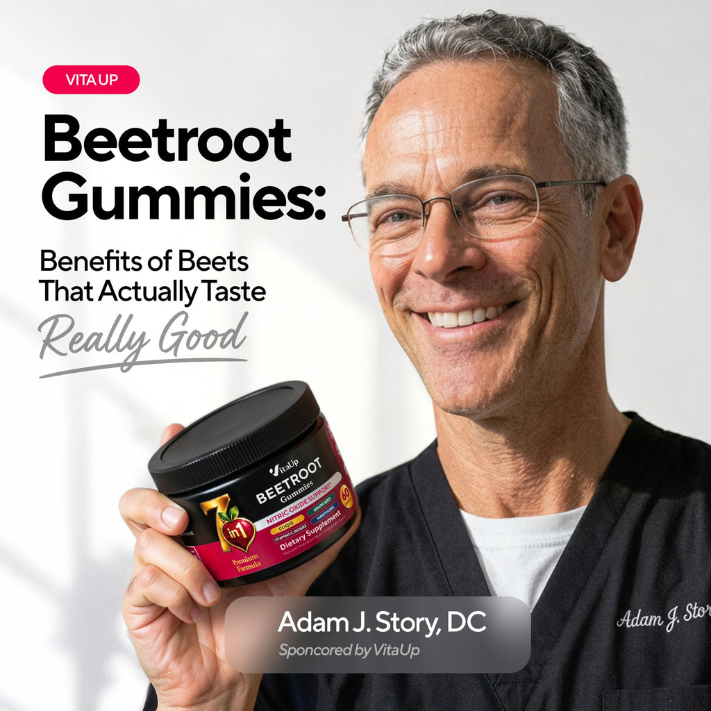 Beet Root Gummies with CoQ10, Grape Seed, Vitamin C, B12 & B3 S969