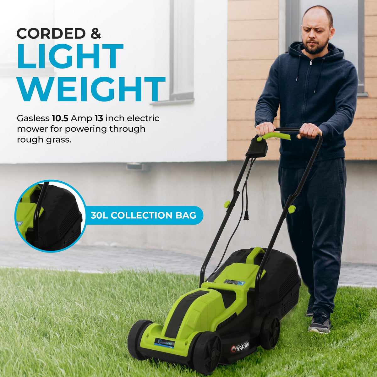 13 Inch Corded Electric Lawn Mower A451