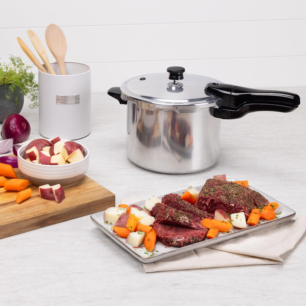 6-Quart Aluminum Pressure Cooker G491