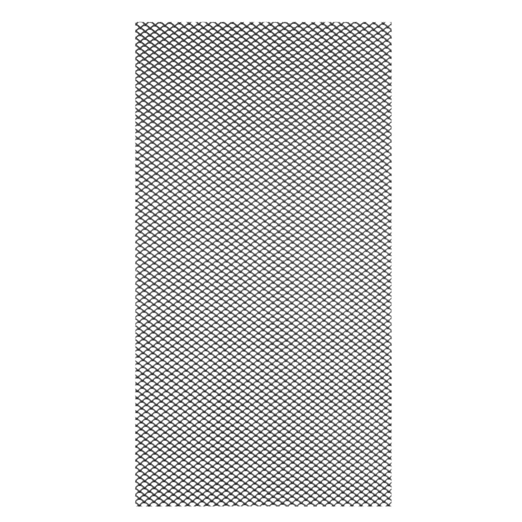 40" x 13" Black Aluminum Diamond Hole Mesh Sheet S807689