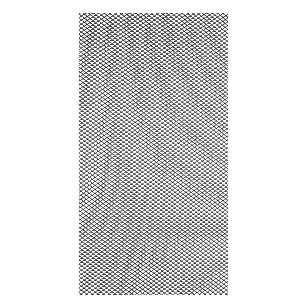 40" x 13" Black Aluminum Diamond Hole Mesh Sheet S807689