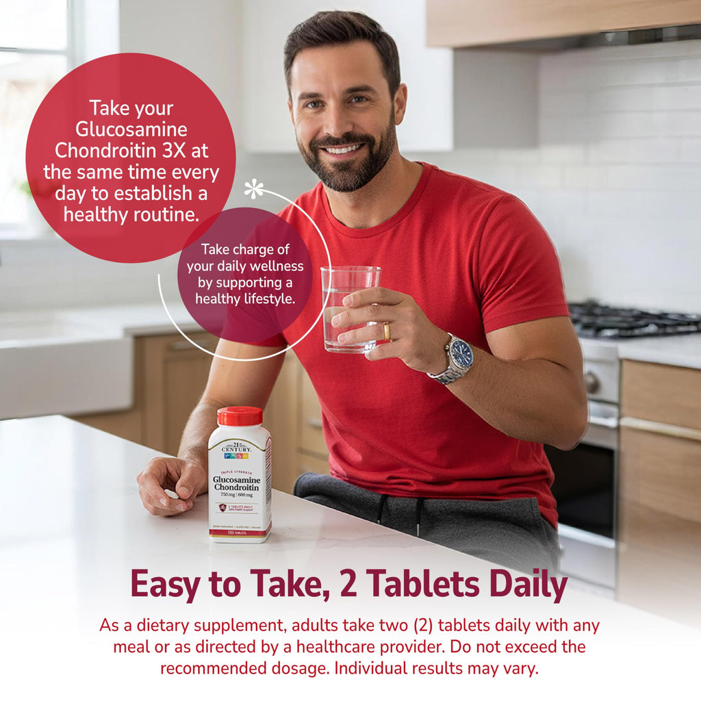 Glucosamine Chondroitin 750mg/600mg 150ct B161101