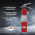 2.5 lbs ABC Dry Chemical Fire Extinguisher R9552