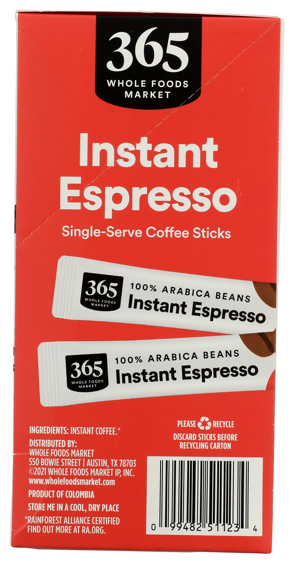 Dark Roast Instant Espresso Coffee Sticks C4065