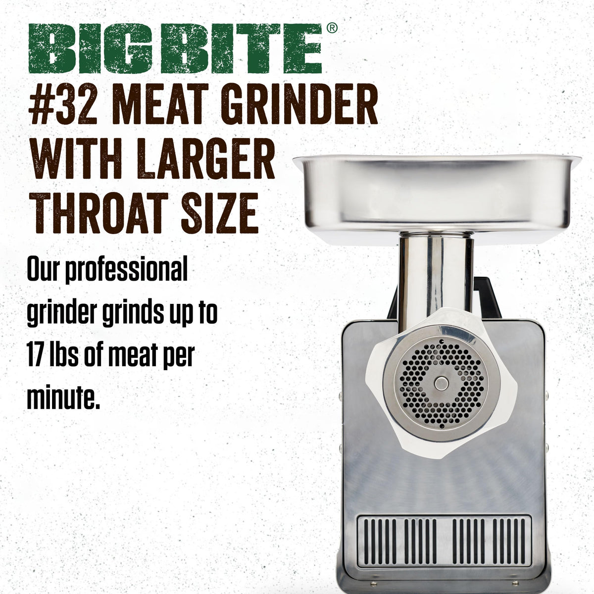 #32 Meat Grinder & 15 LB Sausage Stuffer M117802