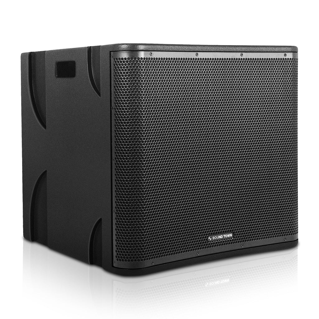 Powered Column Array Speaker System with 18" Subwoofer and Bluetooth B92903